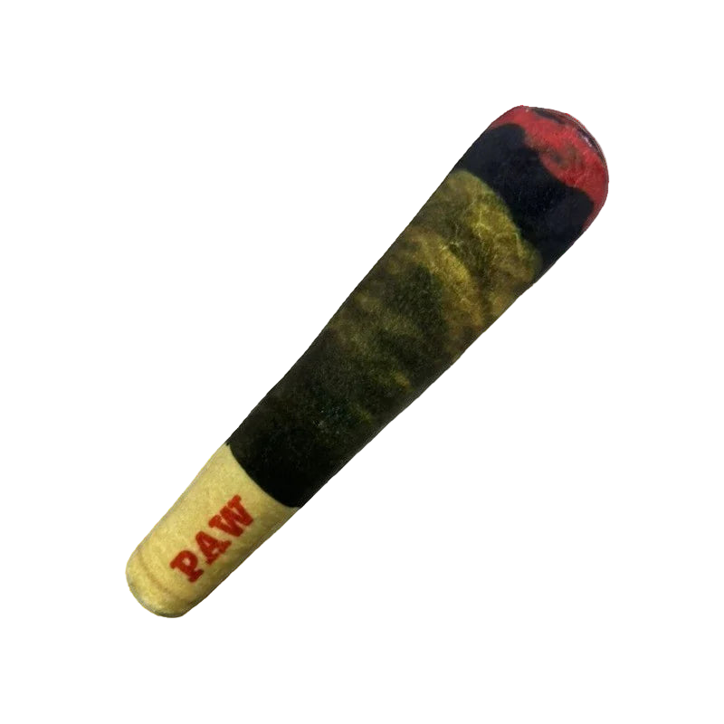 Joint and Cigar Plush Squeaky Toy