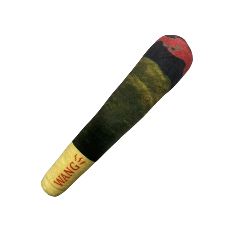 Joint and Cigar Plush Squeaky Toy
