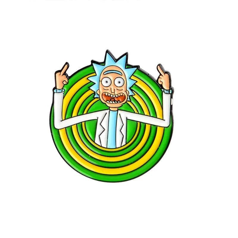 Rick and Morty Pin - HotEcomm