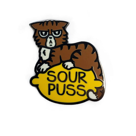 Sourpuss Fridge Magnet