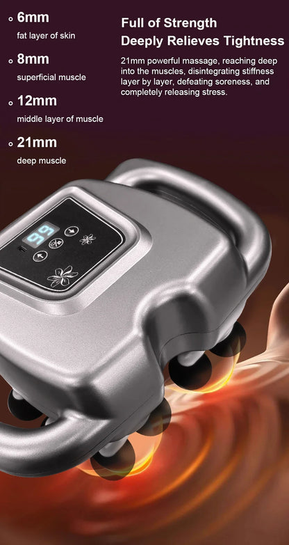 16 Head Fascia Muscle Massage Gun