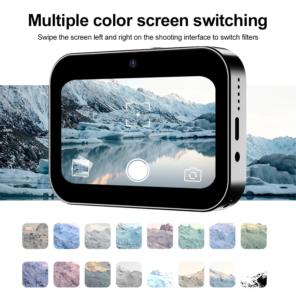 Digital Zoom 3 Inch HD 4k 64MP Touch Screen 16X Camera